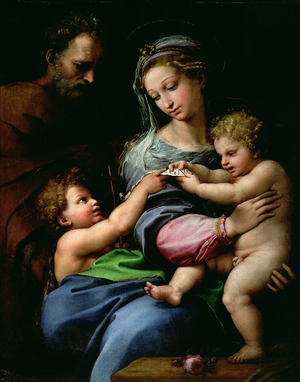 Rosens jomfru, ca. 1518 af Raffaello Sanzio Raphael