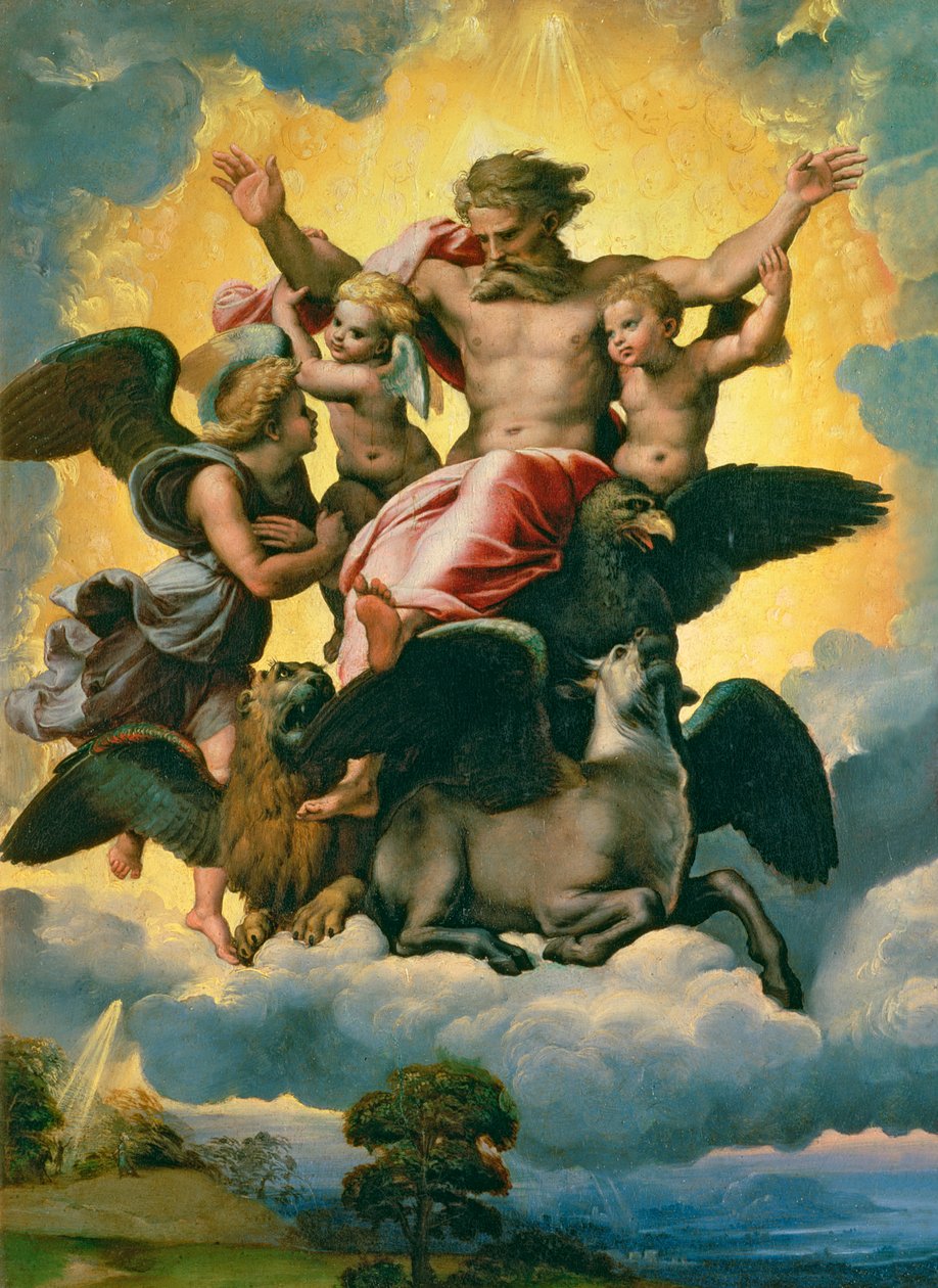 Syn af Ezekiel, ca. 1518 af Raffaello Sanzio Raphael