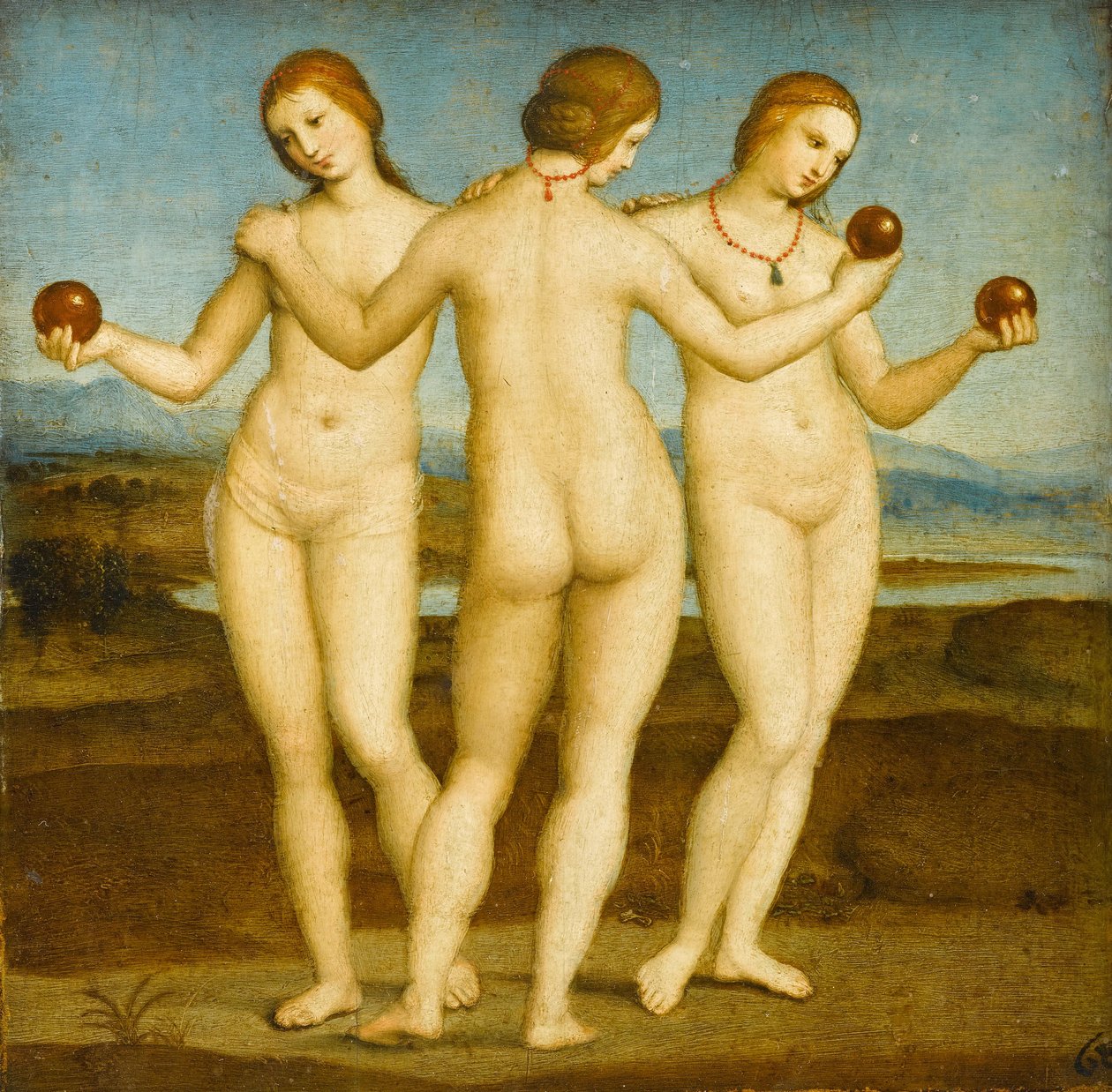De tre Graces af Raffaello Sanzio Raphael