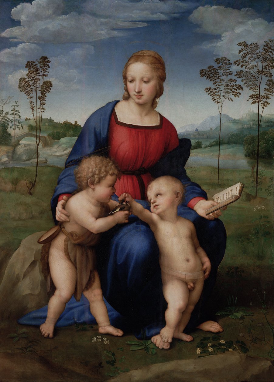 Madonna af guldfinken af Raffaello Sanzio Raphael