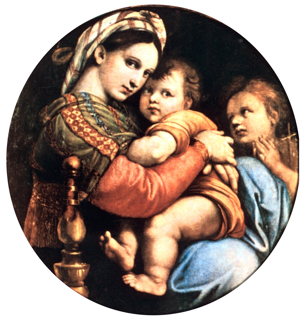 Madonna af stolen, 1514 af Raffaello Sanzio Raphael