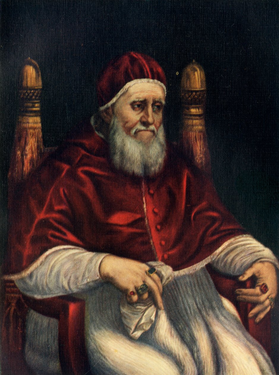 Pave Julius II, c1512, c1912 af Raffaello Sanzio Raphael