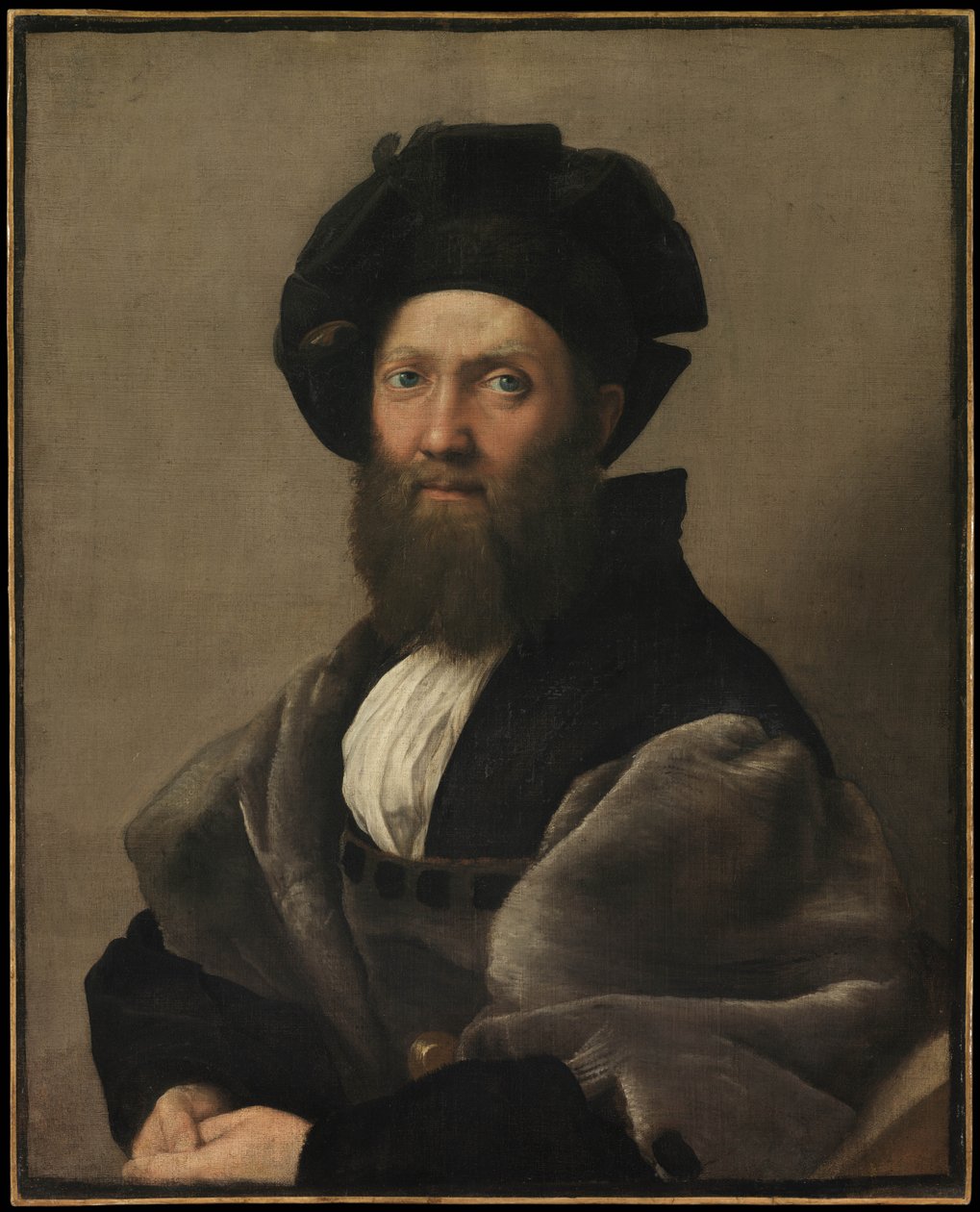 Portræt af Baldassare Castiglione, ca 1515 af Raffaello Sanzio Raphael