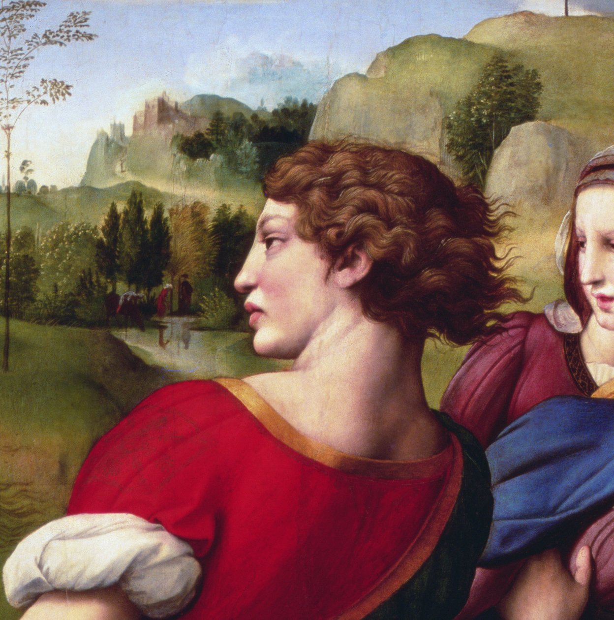 Depositionen (detalje), 1507 af Raffaello Sanzio Raphael