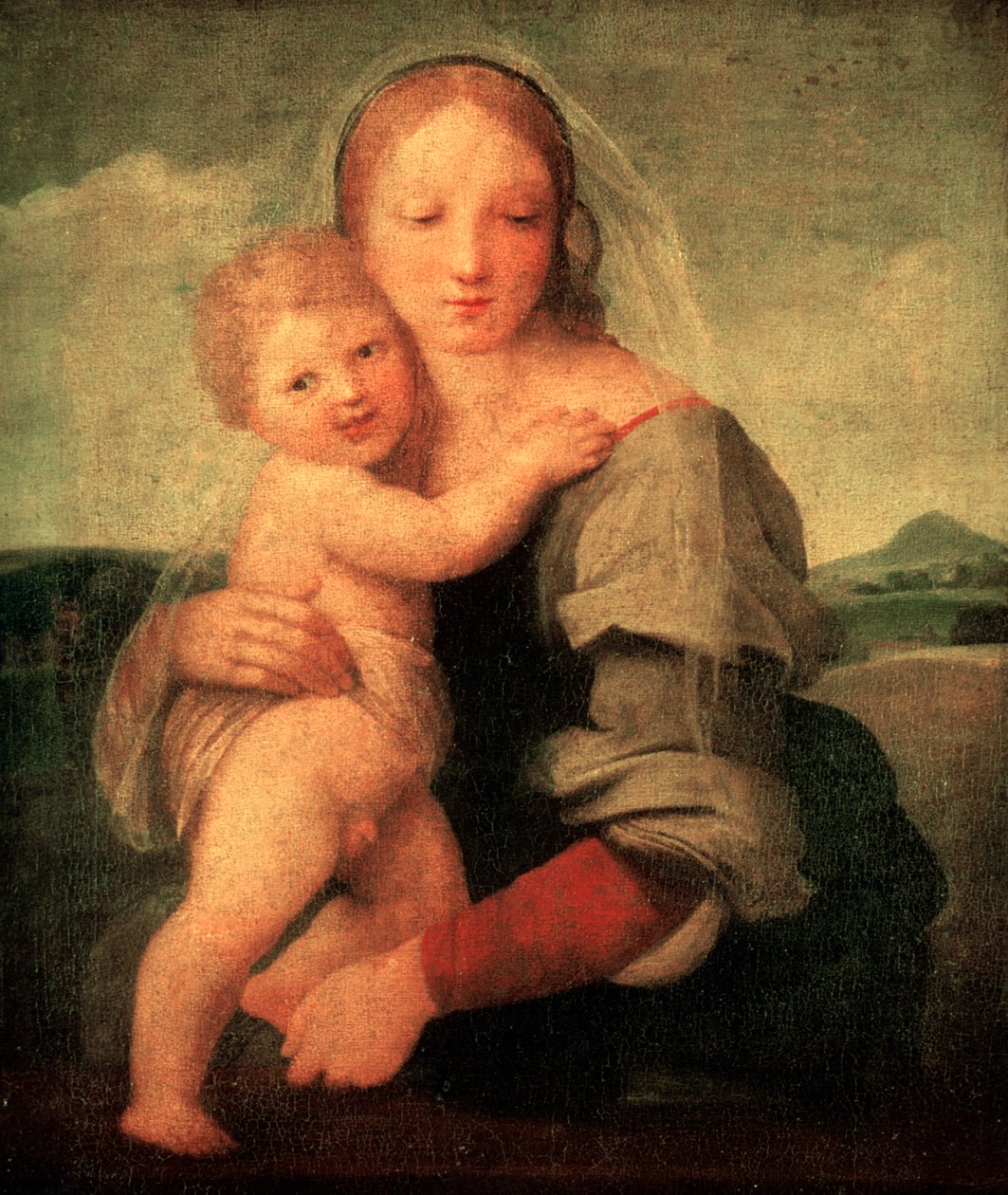 Mackintosh Madonna, c1510-1512 af Raffaello Sanzio Raphael