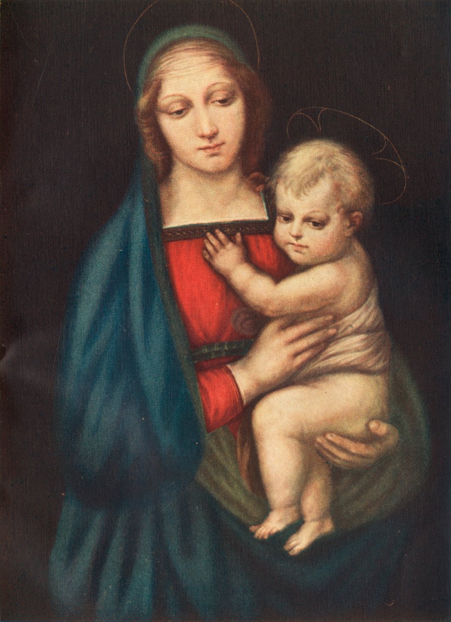 Madonna Del Gran Duca, 1505, c1912 af Raffaello Sanzio Raphael