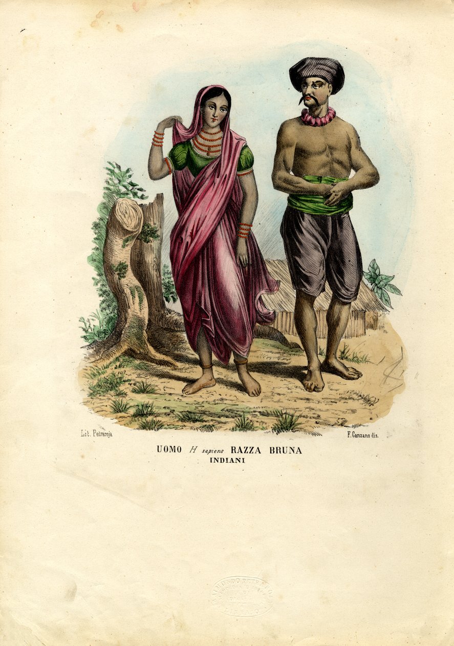 Indiske folk, 1863-79 af Raimundo Petraroja