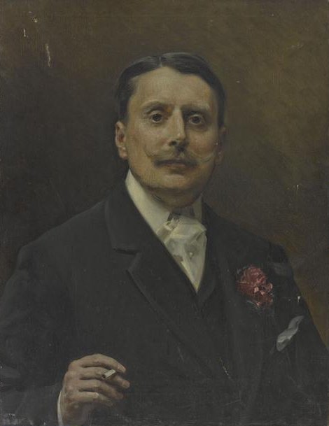Portræt af Monsieur de Waru af Raimundo de Madrazo y Garreta