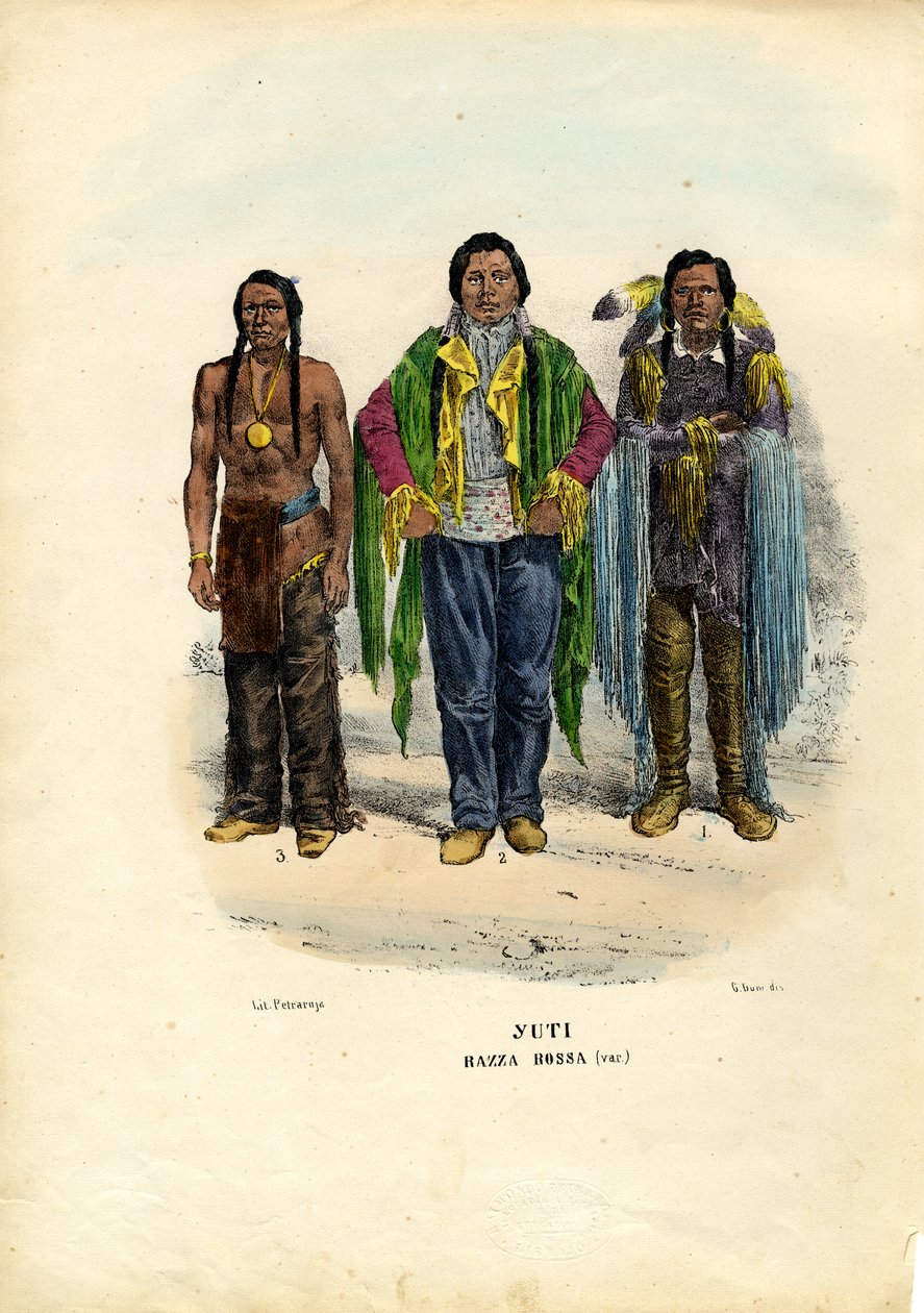 Yuti-indianere, 1863-79 af Raimundo Petraroja