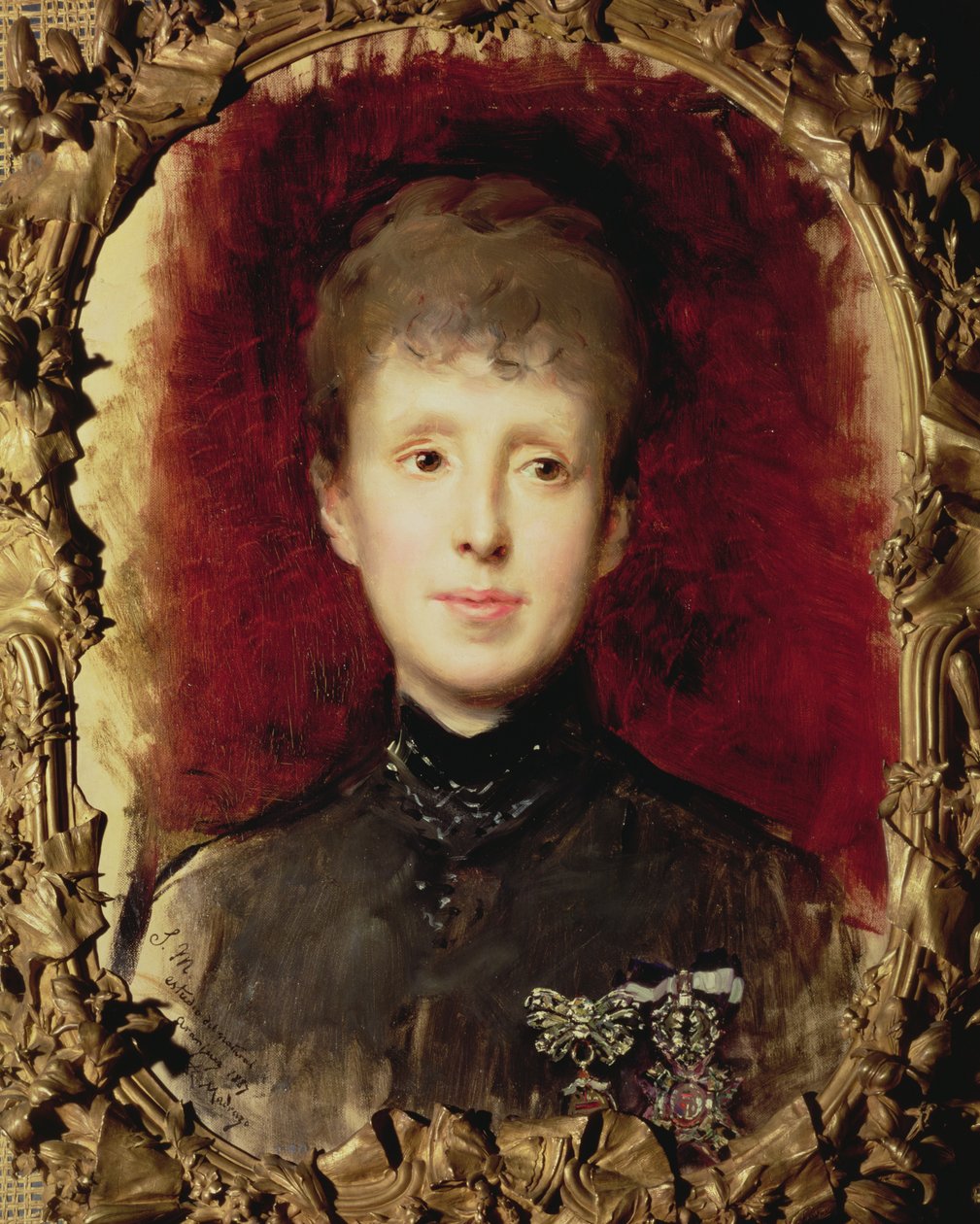 Marie Christine af Hapsburg, 1887 af Raimundo de Madrazo y Garreta