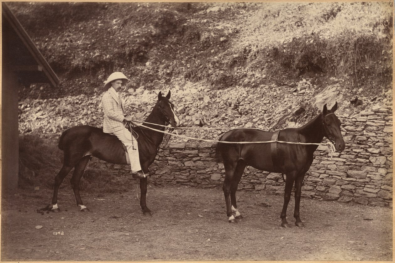 Kaptajn H. S. Rawhinson (forside) af Raja Deen Dayal