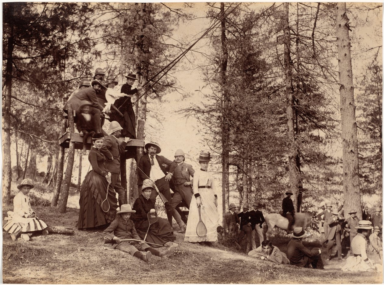 Picnicselskab, Mashobra af Raja Deen Dayal