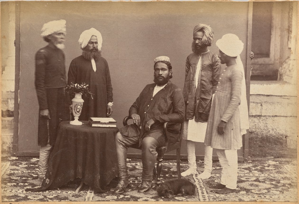 Ramkishore Singh, Rewa (forsiden, øverst) af Raja Deen Dayal