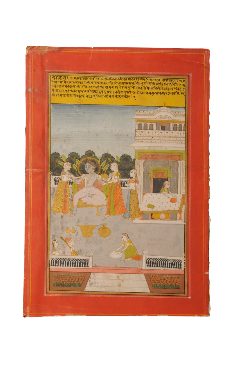 Ragamala miniaturemaleri, Rajasthan sandsynligvis Bundi, begyndelsen af ​​det 19. århundrede af Rajasthani School