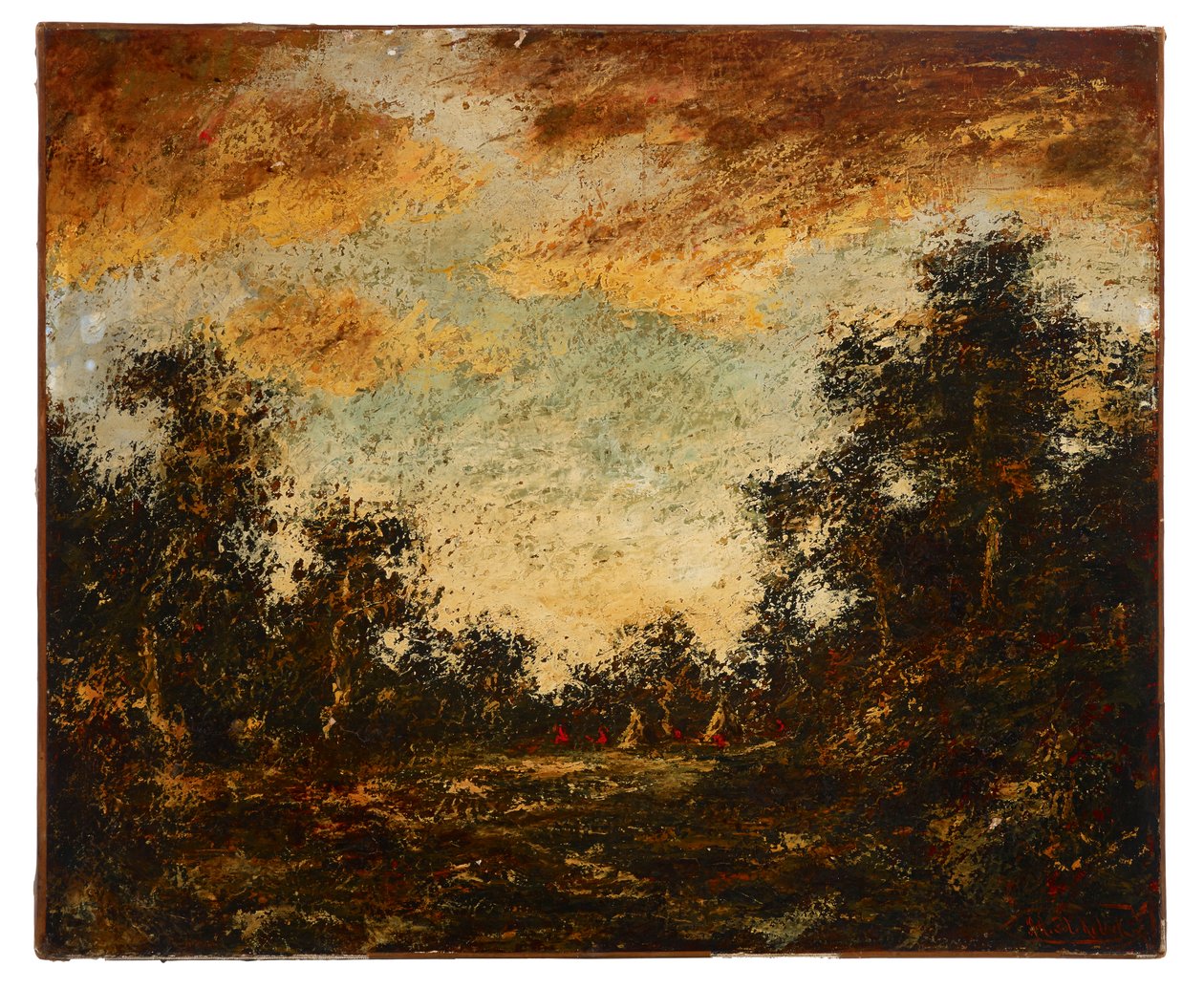 Morgen lys af Ralph Albert Blakelock