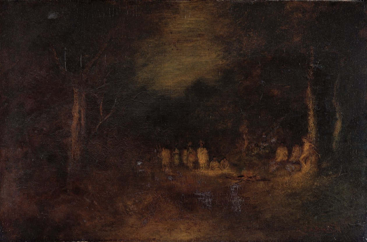 Fangen, 1879 af Ralph Albert Blakelock