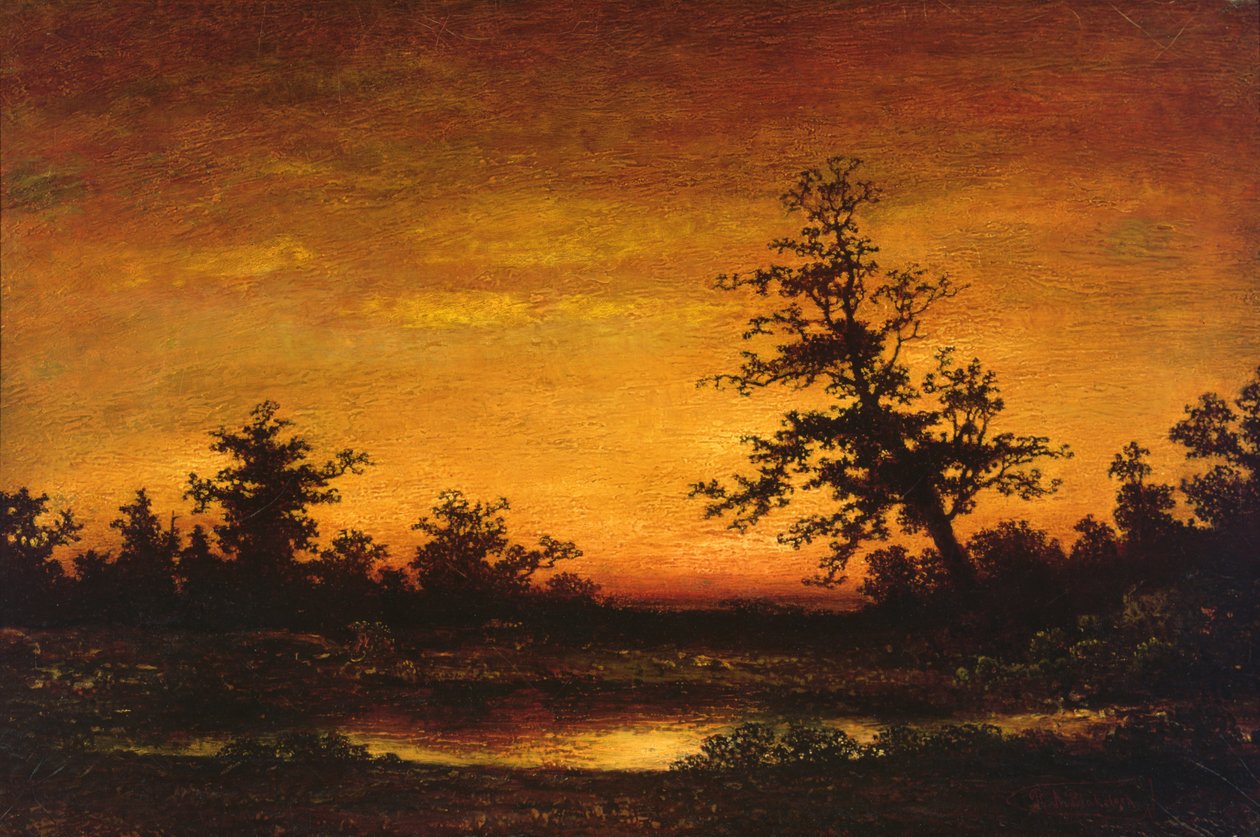 Tusmørke af Ralph Albert Blakelock
