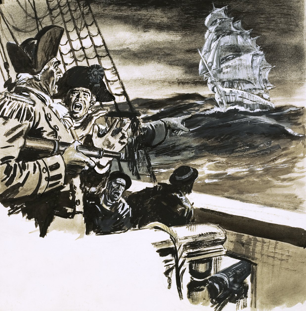 Observation af et spøgelsesskib af Ralph Bruce