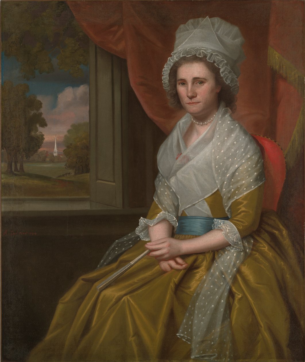 Mary Sylvester Welles Davenport (1754 af Ralph Earl