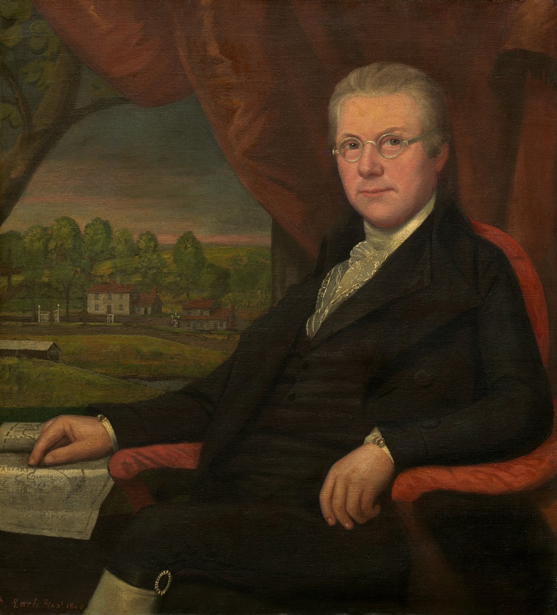 Thomas Earle, 1800. af Ralph Earl
