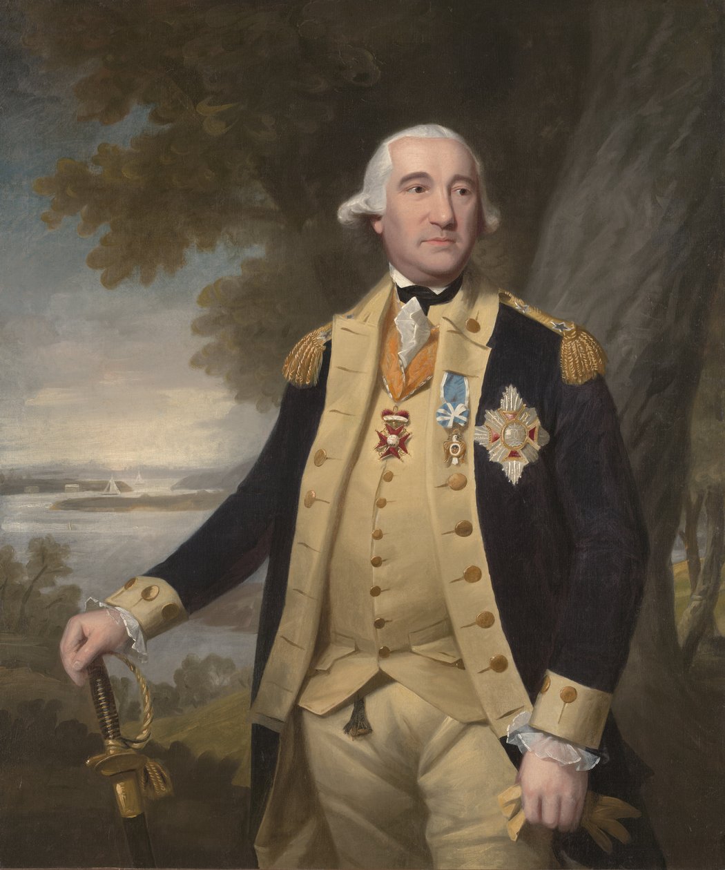Baron Friedrich Wilhelm Augustus von Steuben, ca. 1786 af Ralph Earl or Earle