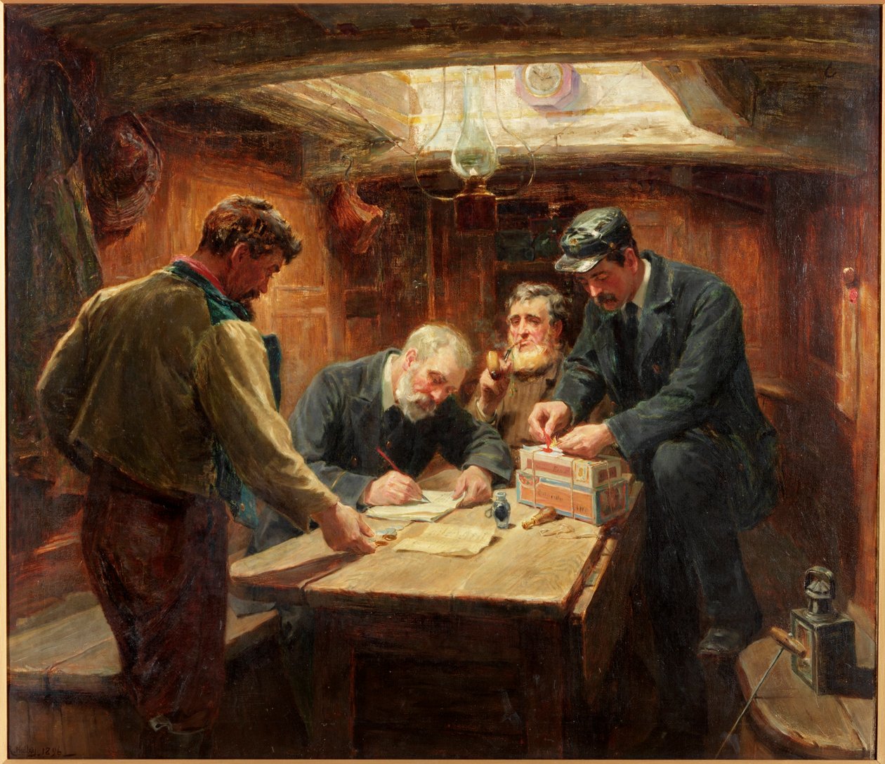 Told, 1896 af Ralph Hedley