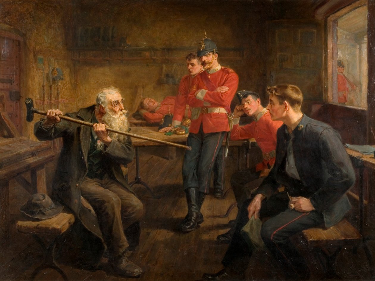 Veteranen, 1896 af Ralph Hedley