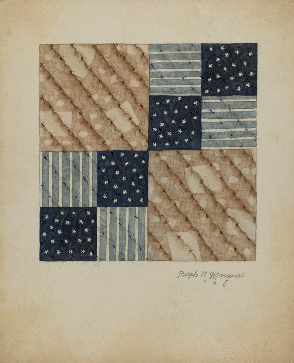Quilt mønster af Ralph N. Morgan