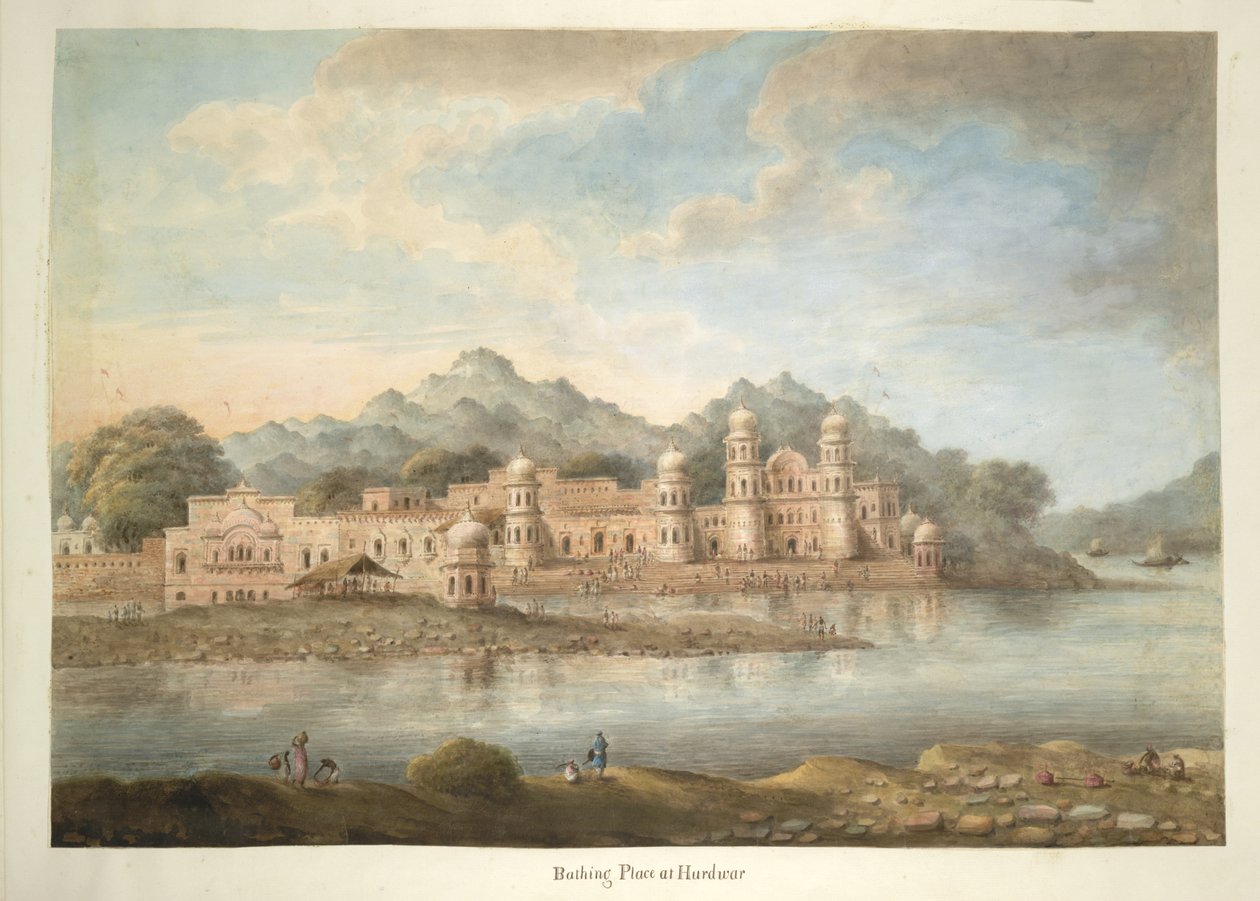 Ghats i Hardwar af Ram Sita