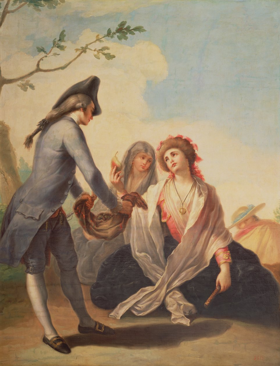 En landsgave. ca. 1778 af Ramon Bayeu y Subias