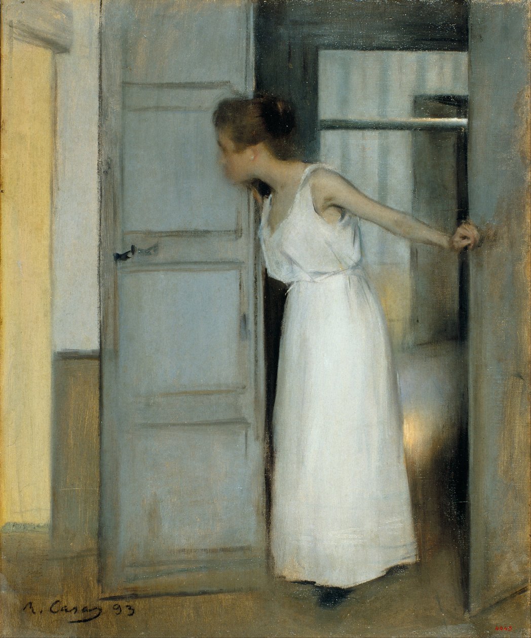 Over min døde krop af Ramon Casas i Carbo
