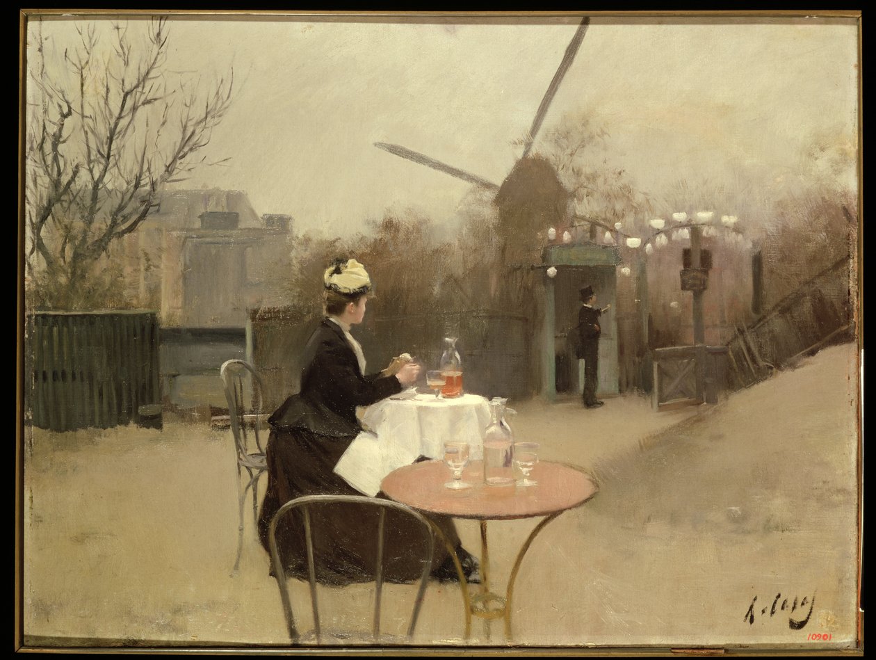 Spise Al Fresco af Ramon Casas i Carbo