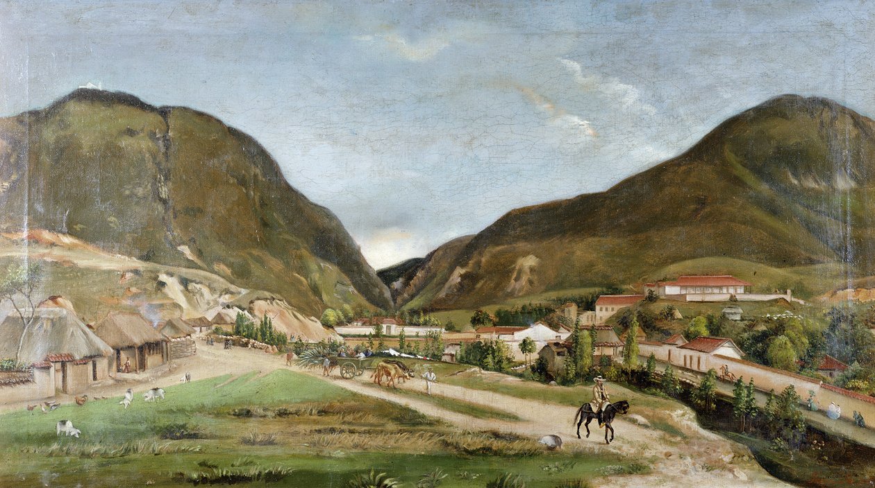 Bolivars villa i Bogota af Ramon Torres Mendez