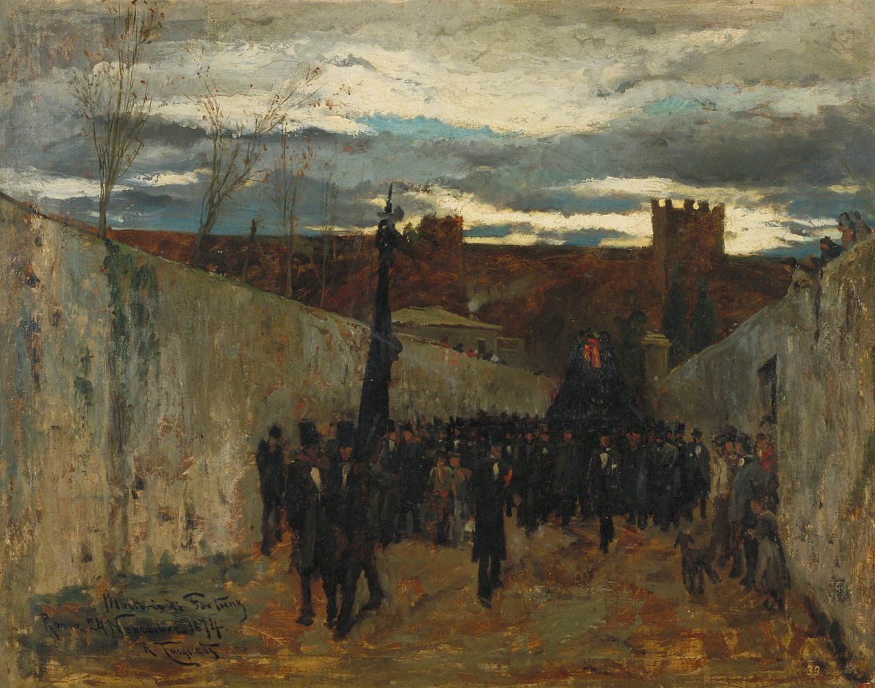 Begravelse af Fortuny af Ramon Tusquets