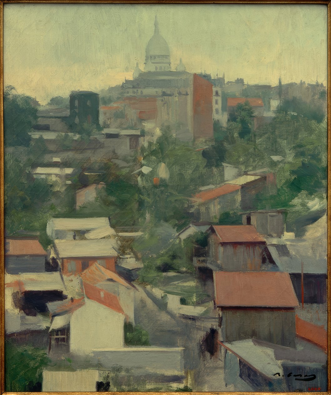 Sacré-Coeur, Montmartre af Ramon Casas i Carbo
