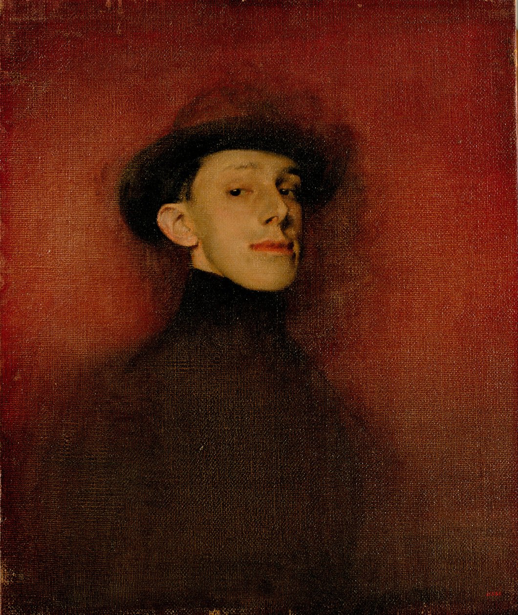 Portræt af kong Alfonso XIII af Spanien Study af Ramon Casas i Carbo