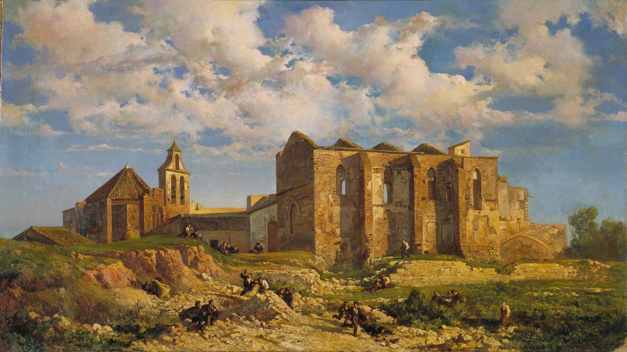 Ruinerne af Den Hellige Gravs Kirke af Ramon Martí i Alsina