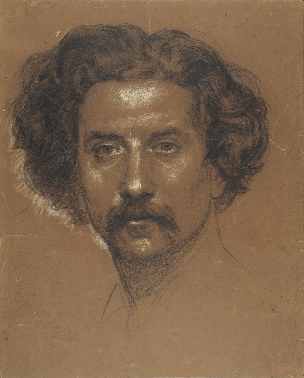 Selvportræt af Ramon Martí i Alsina