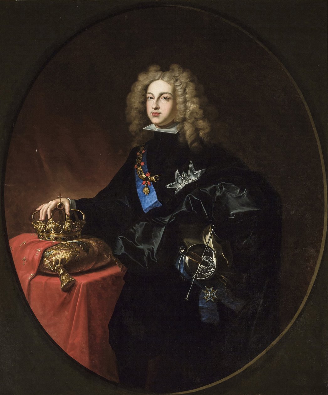 Philip V (konge af Spanien) - Akademisk kunst: Portræt af Philip V (1683-1746), konge af Spanien af ​​Mosquera Ruiz-Vidal, Ramon (1842-1908) af Ramon Mosquera Ruiz Vidal
