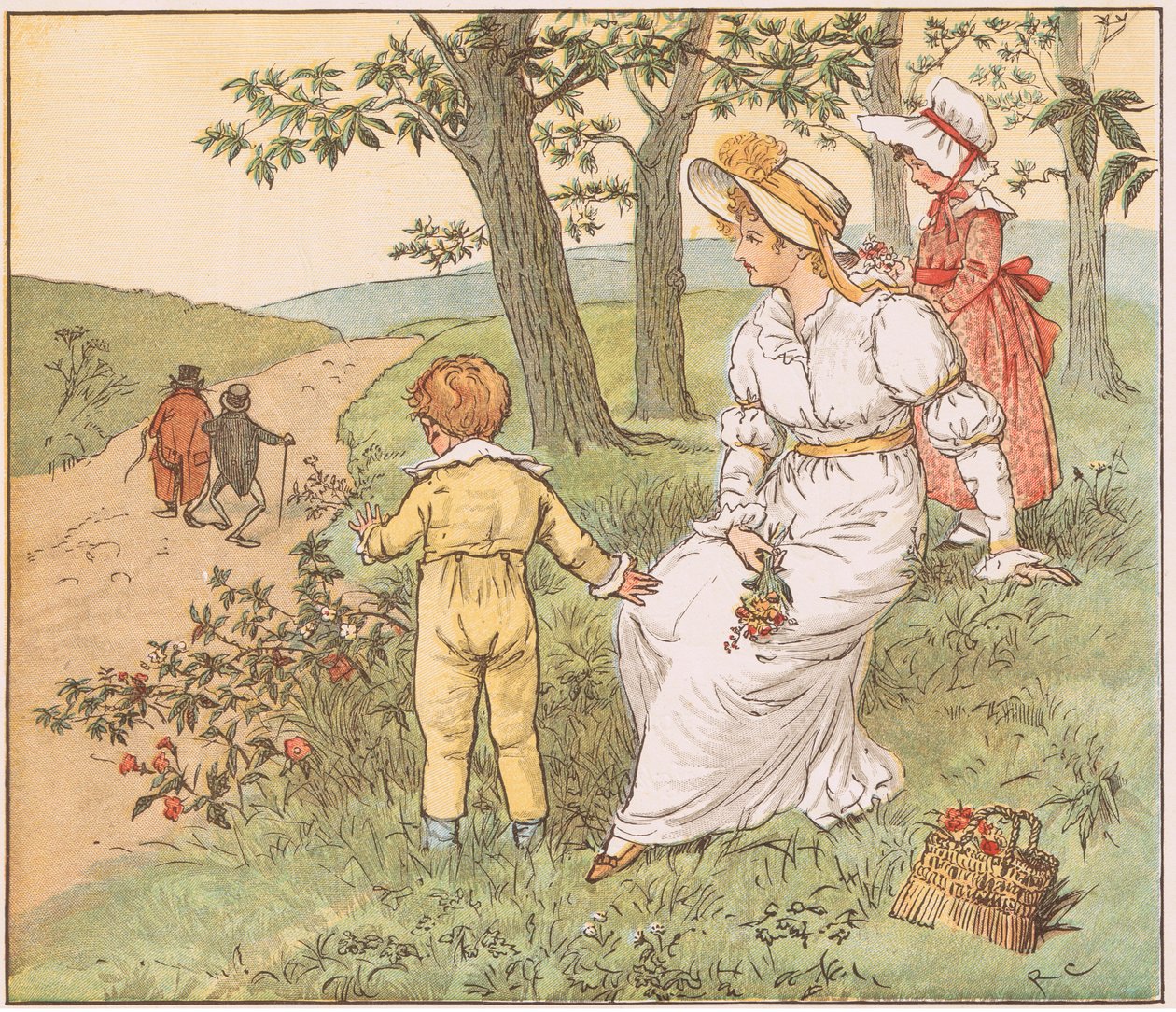 Bed, hr. Rat vil du tage med mig af Randolph Caldecott