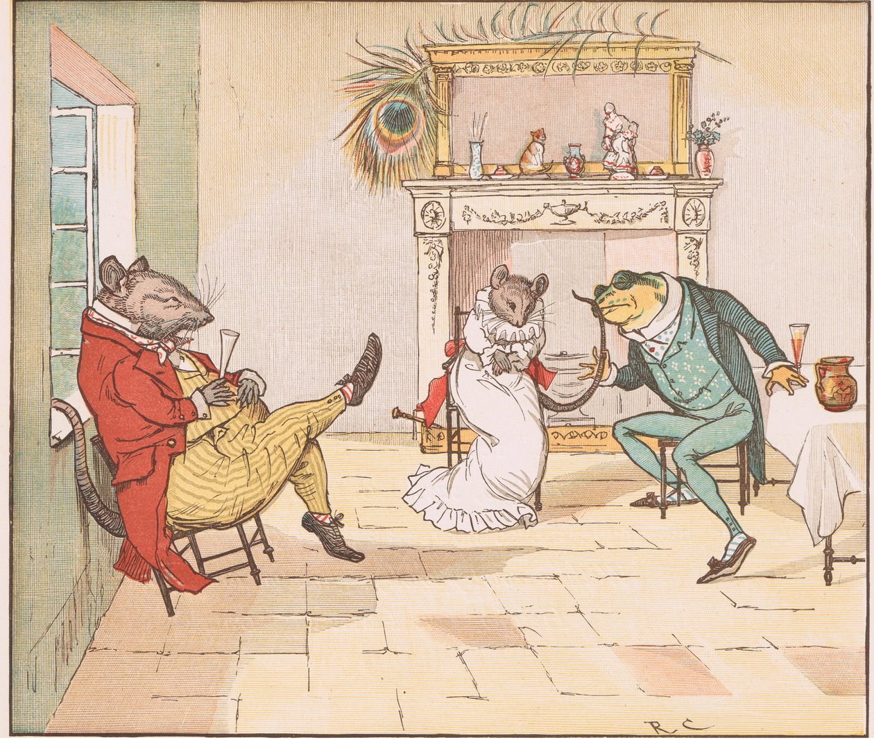 Bed, hr. frø, vil du give os en sang af Randolph Caldecott