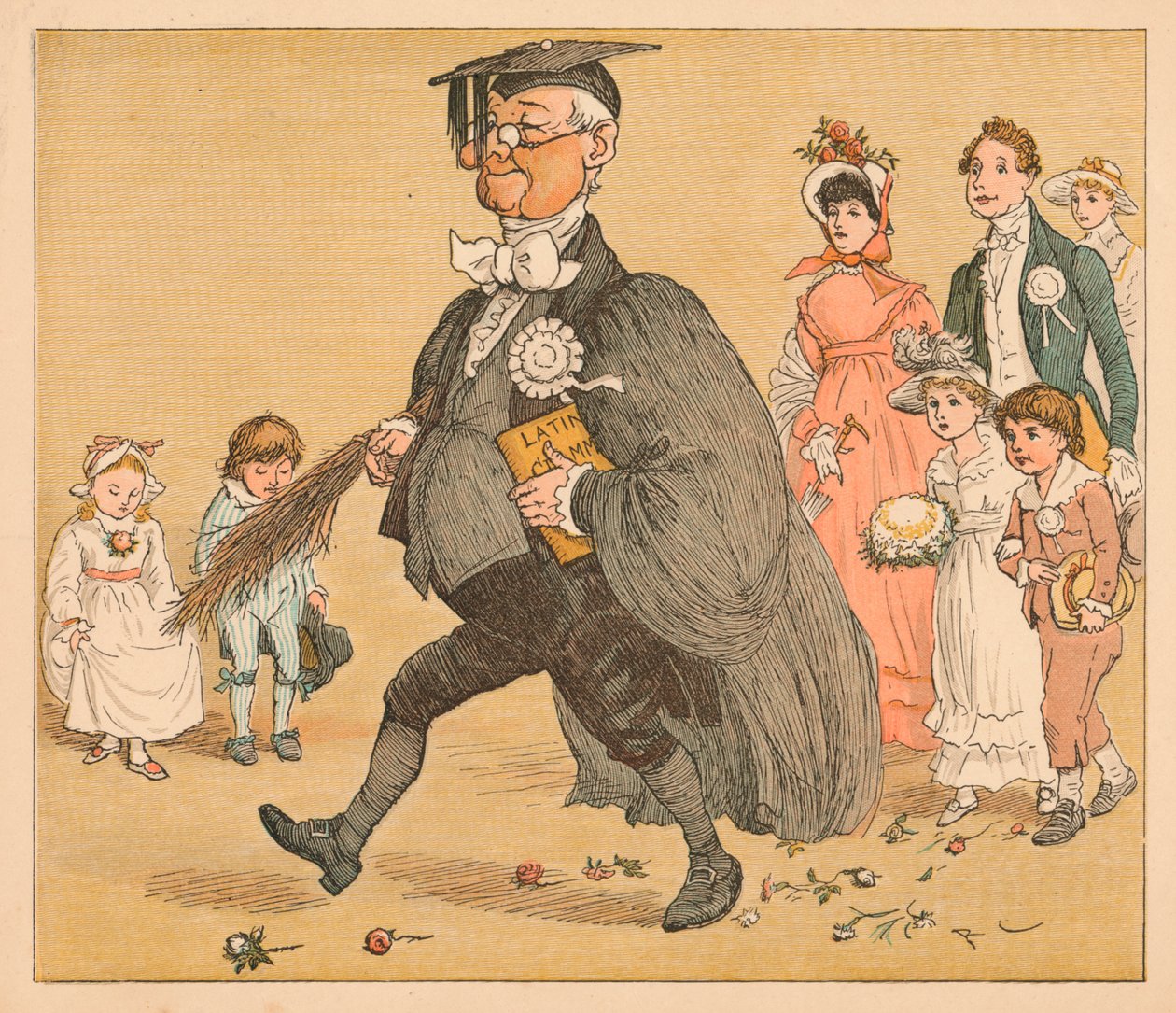 Den store Panjandrum selv, c1885, 1934. af Randolph Caldecott