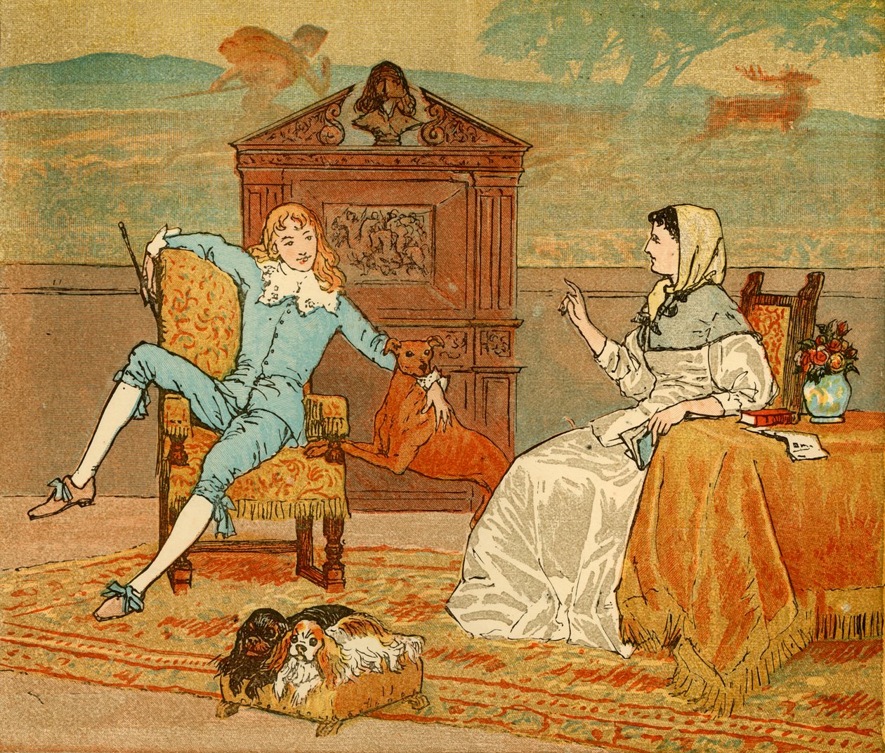 ...Du skal søge en kone med en formue!, c1880, 1888. af Randolph Caldecott