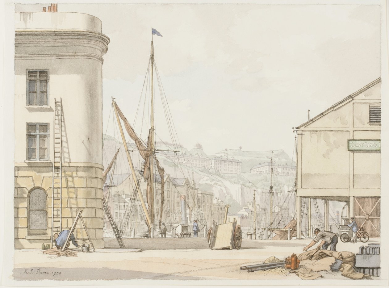 Hotel de Paris, Dover af Randolph Schwabe