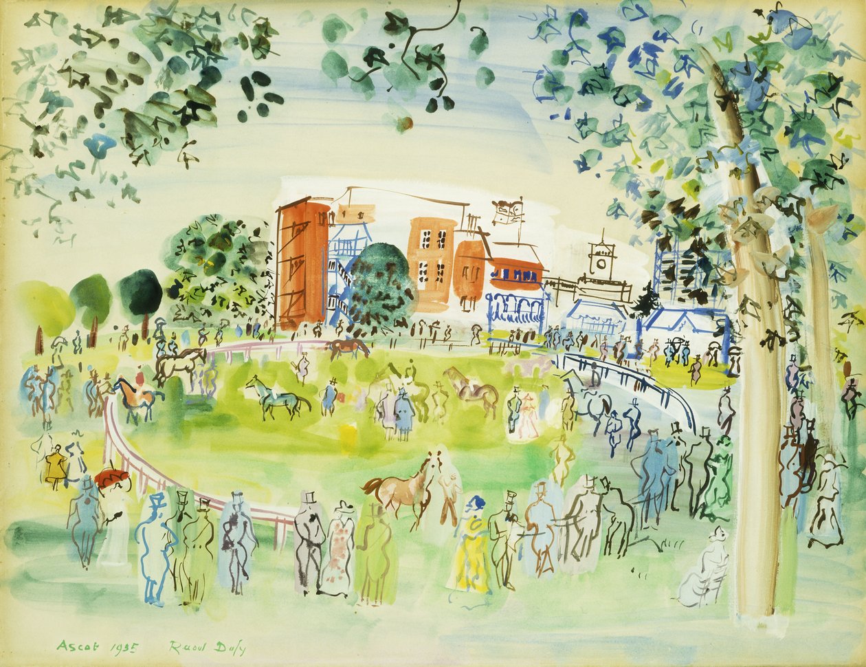Ascot af Raoul Dufy