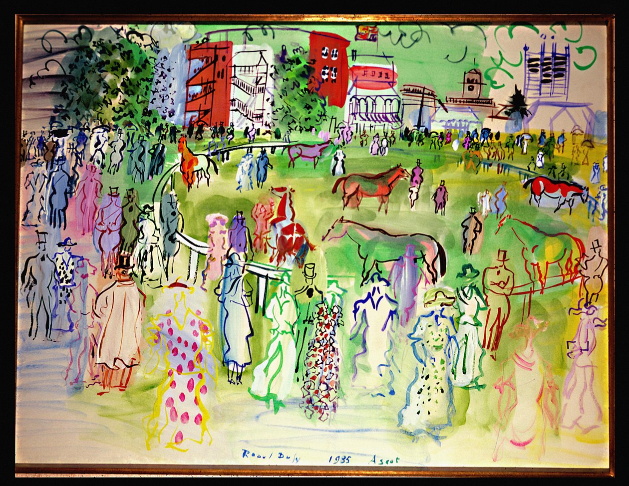 Ascot af Raoul Dufy