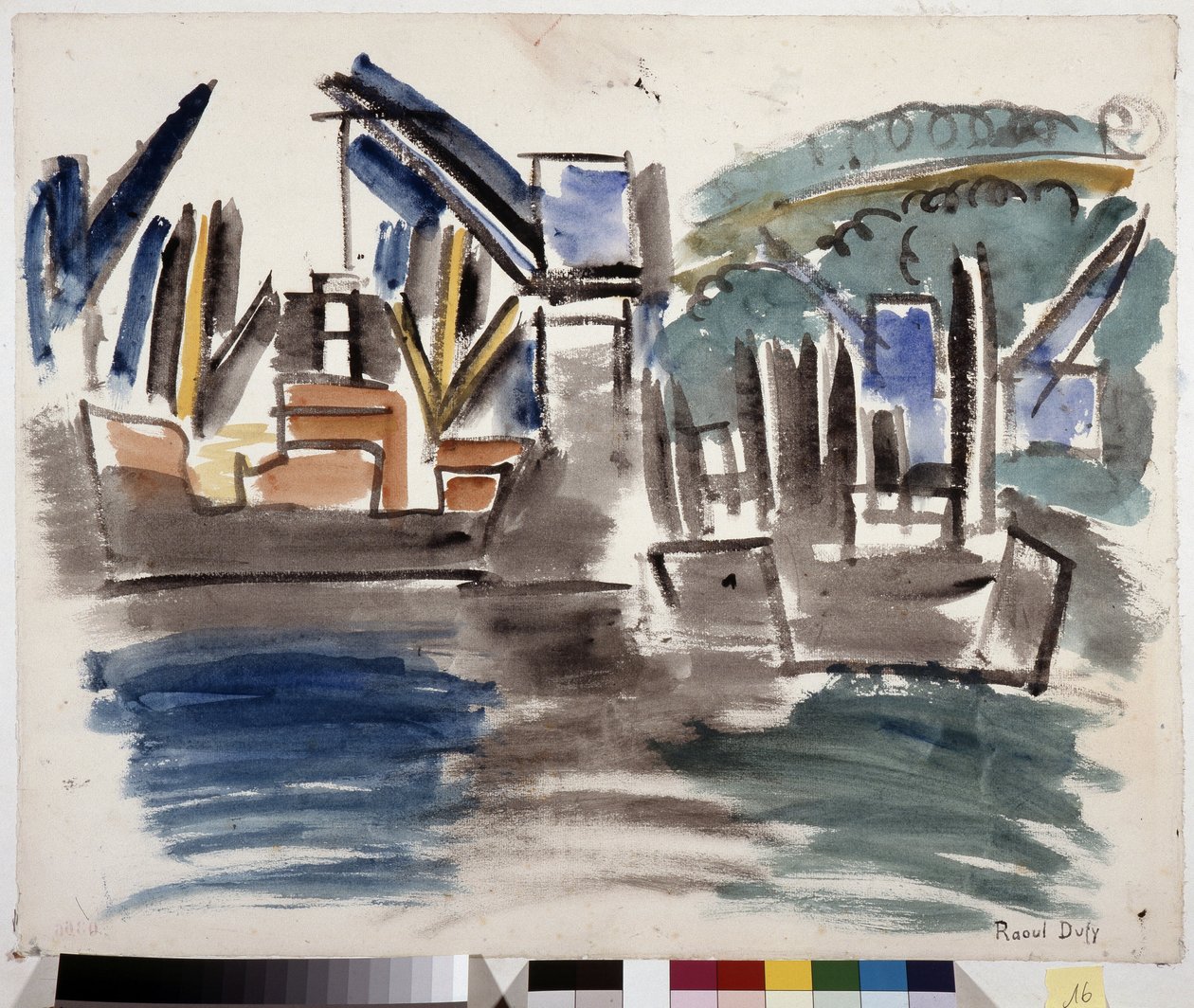 Positioner af Raoul Dufy