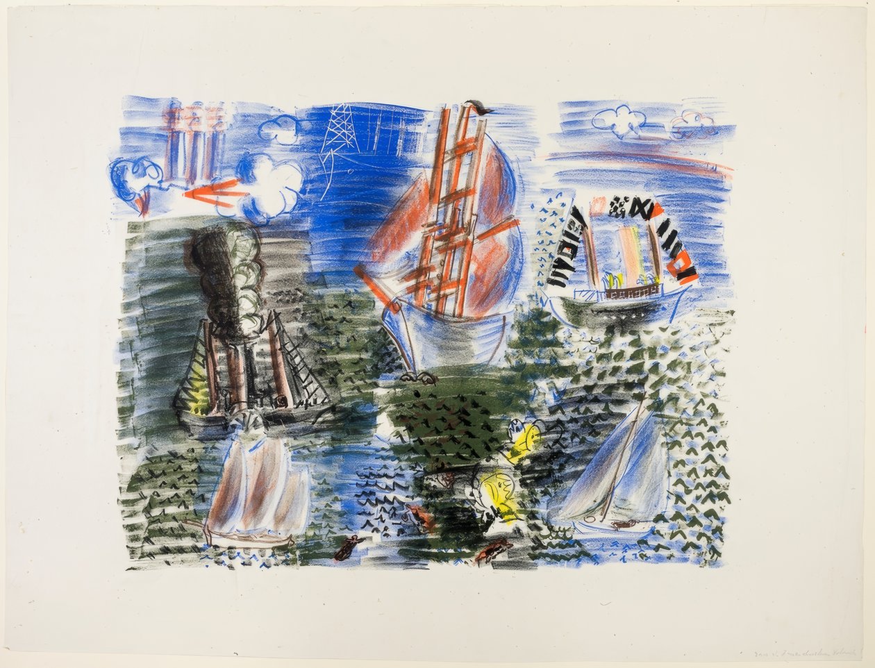 Havet af Raoul Dufy