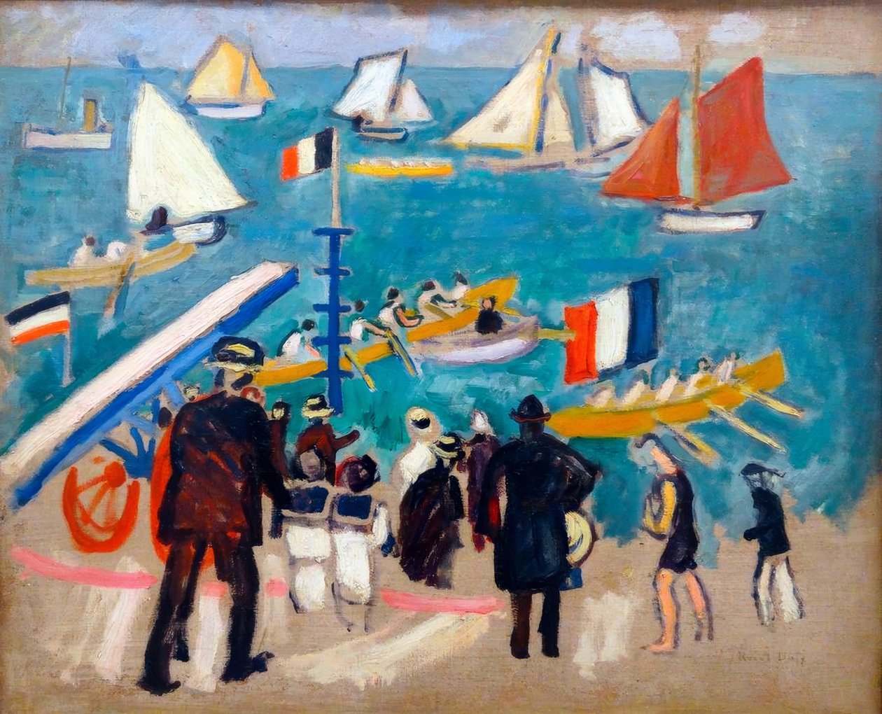 Regattaerne af Raoul Dufy