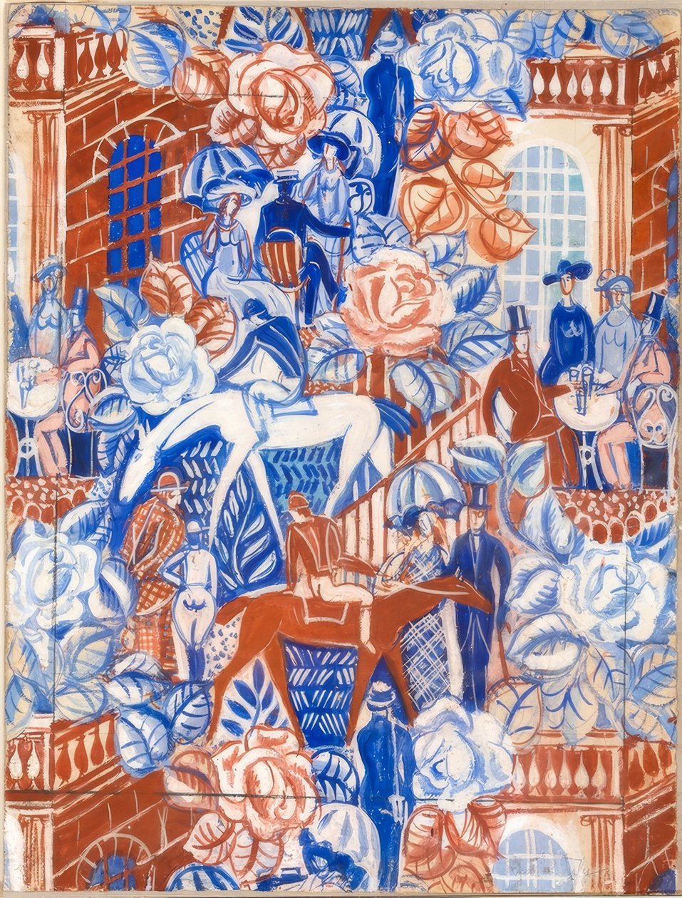 Elegante kvinder på Trifle af Raoul Dufy